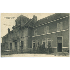 Rochejean (Doubs) - Ecole et Mairie.