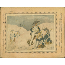 Bivouac en Catalogne - Autour du Drapeau tricolore 1789-1889 - Cahier n°16.