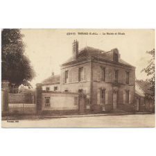 437-6-33 - Thivars (E.-&-L.) - La Mairie et l'Ecole.