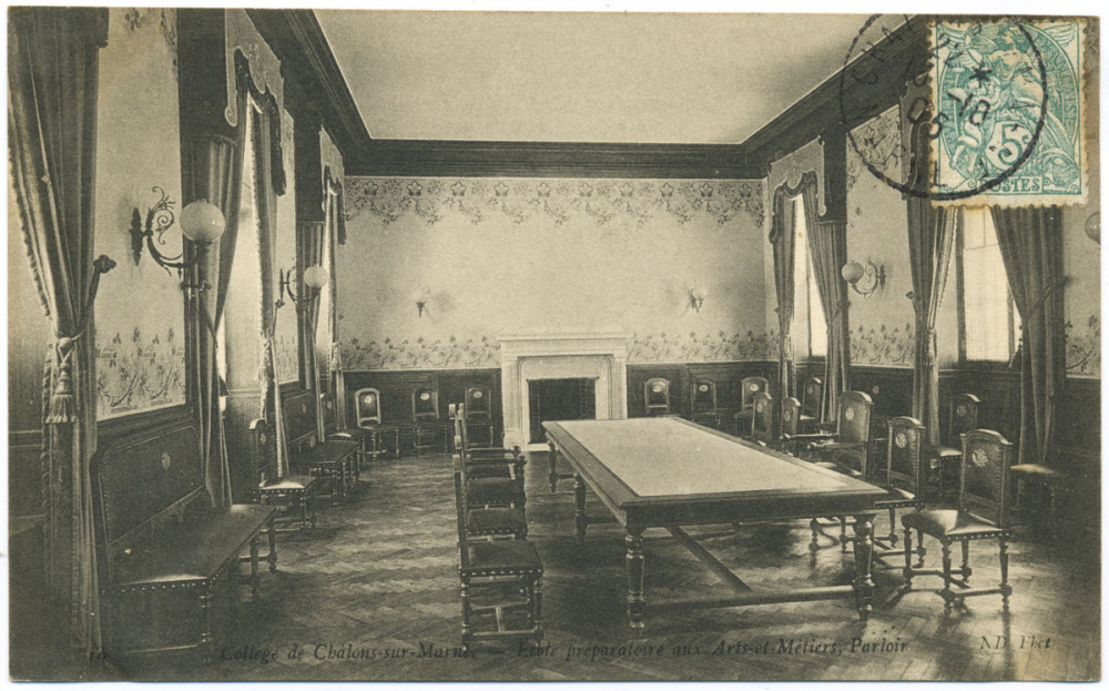 Collège de Châlons-sur-Marne - Ecole préparatoire aux Arts-et-Métiers - Parloir.