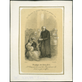 Image religieuse. Prodiges de libéralité.