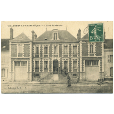Villeneuve-l'Archevêque - L'Ecole des Garçons.