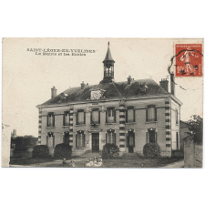 Saint-Léger-en-Yvelines - La Mairie et les Ecoles.