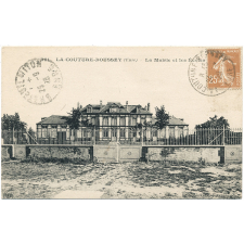 381 - La Couture-Boussey (Eure) - La Mairie et les Ecoles.