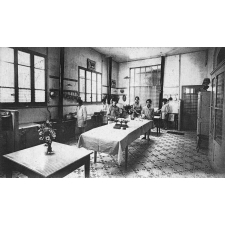 École Primaire Supérieure de Jeunes Filles de Carpentras - La Cuisine de l'Enseignement Ménager.