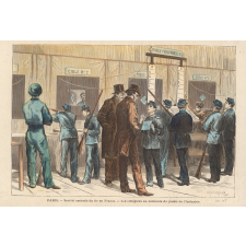 Société centrale de tir en France. Les collégiens au concours du palais de l'Industrie.