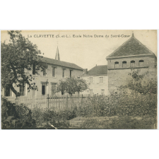 La Clayette (S.-et-L.) - Ecole Notre-Dame du Sacré-Coeur.