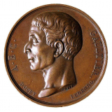 Médaille à l'effigie de l'abbé Gaultier. 