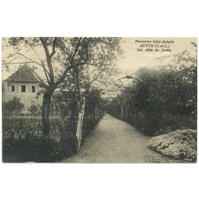 Pensionnat Saint-Andoche -Autun (S.-et-L.) - Une Allée du Jardin.