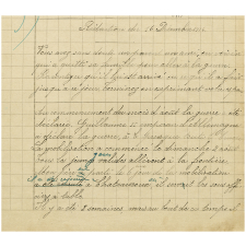 Cahier spécial de devoirs mensuels.