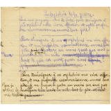 Cahier de brouillon.