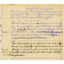 Cahier de brouillon.
