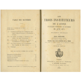 Les trois instituteurs de l'Aisne fusillés pendant la guerre de 1870-1871.