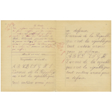 Cahier spécial de devoirs mensuels.