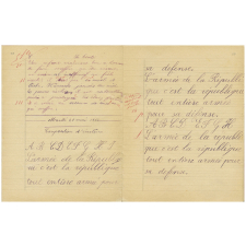 Cahier spécial de devoirs mensuels.