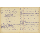 Cahier de devoirs.