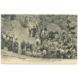 Colonie de Vacances Notre-Dame - Lédar 1909 - A la cascade d'Aubert, 6 septembre 1909.