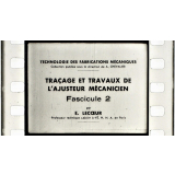 Traçage et travaux de l'ajusteur mécanicien. 12. Perçage-Lamage.