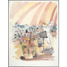 Les clowns musiciens.