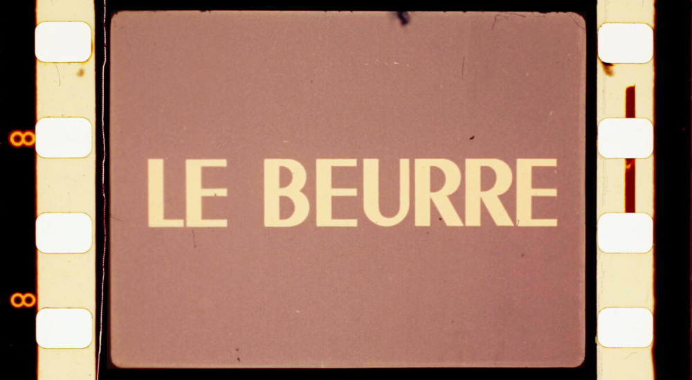 Le Beurre.