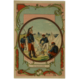 Image à collectionner : Les cuirassiers.