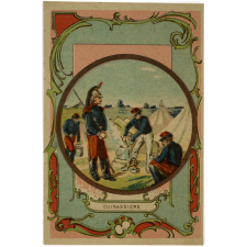 Image à collectionner : Les cuirassiers.