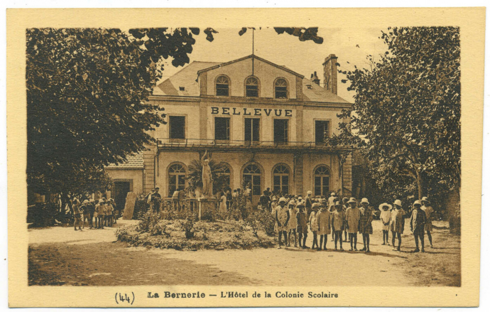 La Bernerie - L'Hôtel de la Colonie Scolaire.