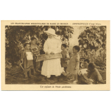 Les Franciscaines Missionnaires de Marie en mission - Léopoldville (Congo belge) - Les enfants de l'école gardienne.