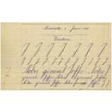 Cahier unique de devoirs journaliers - Commune de Saint-Germain-en-Laye - École de Garçons Dirigée par M. A. Lecocq.