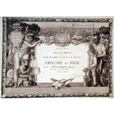 Diplôme de prix - Ville de Rouen - École pratique d'industrie de Rouen.