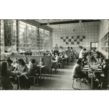 École de Plein Air de Suresnes - 14 - La Salle à Manger des Grands (Baudoin et Lods, Architectes).