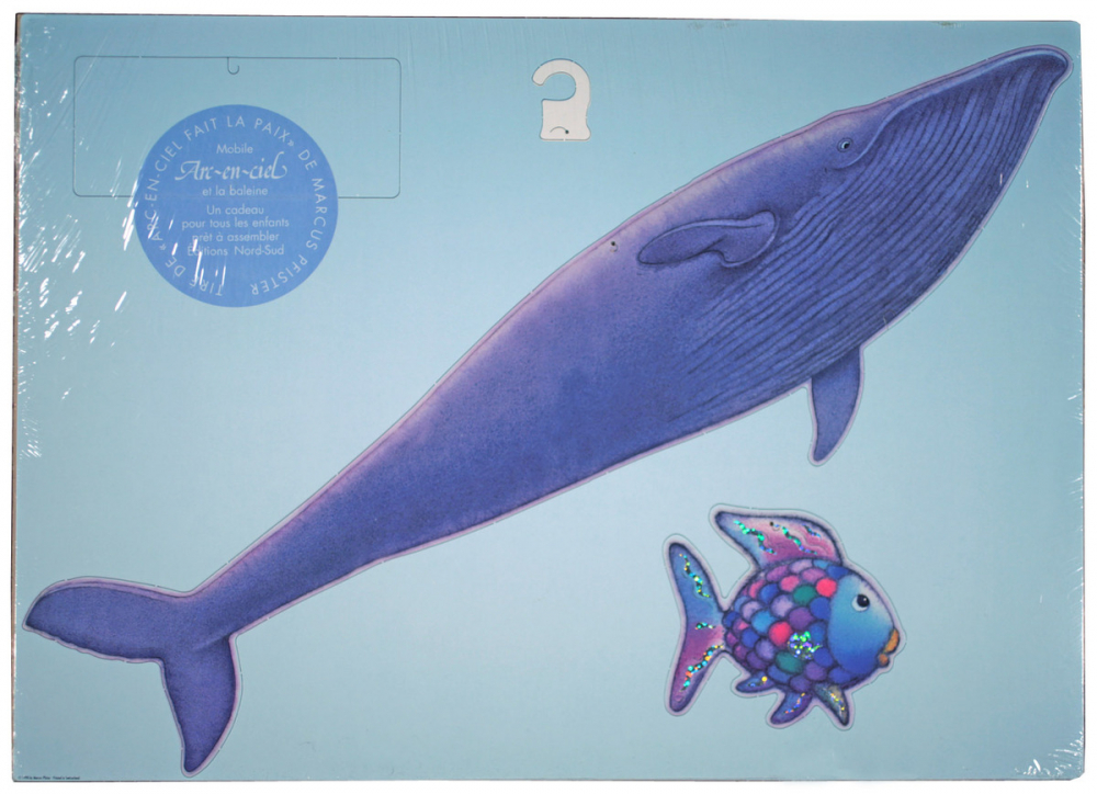 Mobile Arc-en-ciel et la baleine.