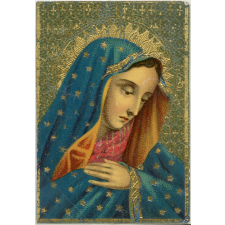 Image religieuse. La Vierge Marie. 
