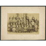 Photo de classe : Ecole communale rue St-Benoît (Paris 6e). 