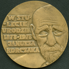 Médaille commémorative du centenaire de la naissance de Janusz Korczak. 