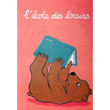 L'Ecole des Loisirs - Nounours lisant un livre.