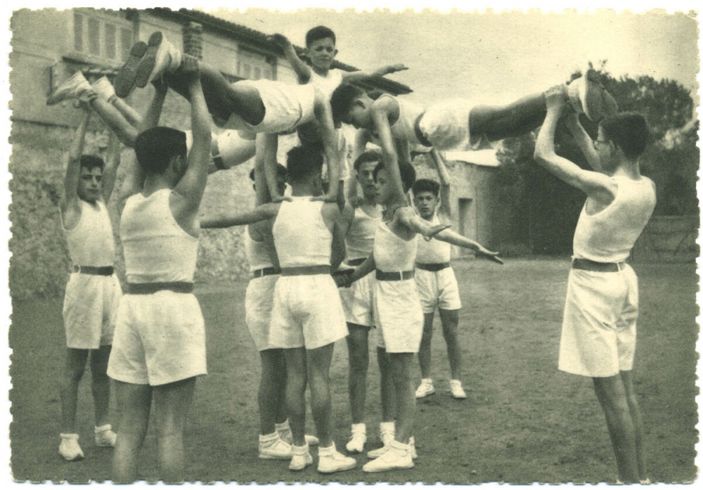 Institution des Sourds Muets et Jeunes Aveugles -  Section des sourds-muets, Montpellier : exercices physiques