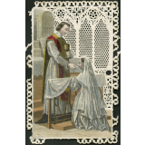 Image religieuse. Image de communion. 