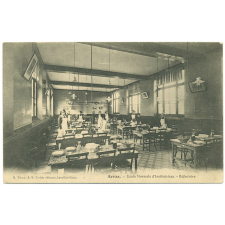 Arras - École Normale d'Institutrices - Réfectoire.