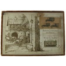 Boîte de construction des voitures. Bricks for Building Carriages.