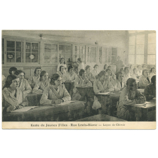 École de Jeunes Filles - Rue Louis-Blanc - Leçon de Chimie.