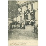 691 - Haute-Alsace - Traubach-le-Bas - Maison d'Ecole - 14 Juillet 1916.
