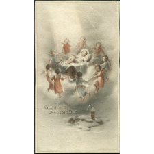Image religieuse. Gloria in excelsis deo.