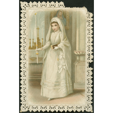 Image religieuse. Image de communion.