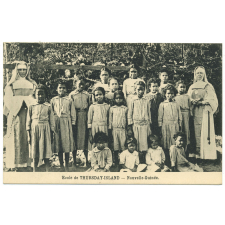 École de Thursday-Island - Nouvelle-Guinée.