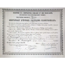 Certificat d'Études pratiques industrielles.