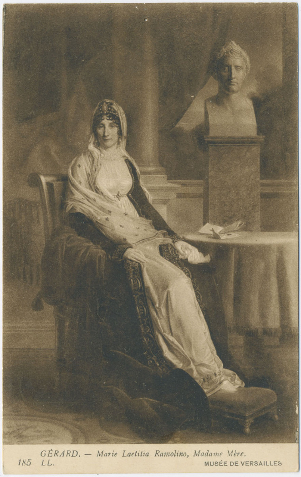 185 - Gérard - Marie Laetitia Ramolino, Madame Mère - Musée de Versailles.