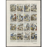 Les Matériaux de la construction - Série Encyclopédique GLUCQ des Leçons de choses Illustrées. 