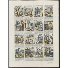 Les Matériaux de la construction - Série Encyclopédique GLUCQ des Leçons de choses Illustrées. 