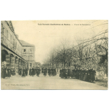Ecole Normale d'Institutrices de Moulins - Cours de récréation.